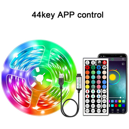 RGB LED Strip Lights with App & Remote