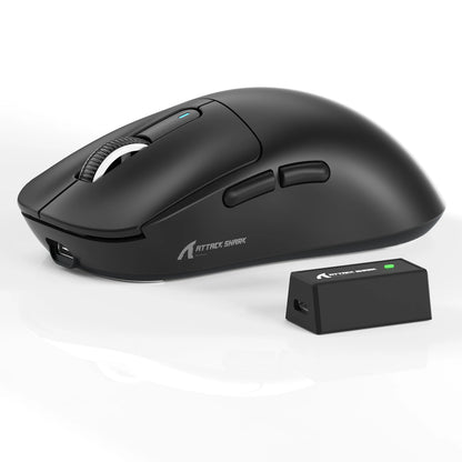 ATTACK SHARK X3 Tri-Mode Wireless Gaming Mouse — 26,000 DPI