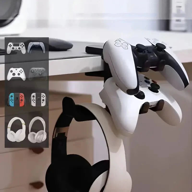 3-in-1 Headset & Controller Desk Stand