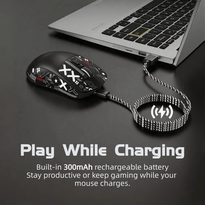 T-WOLF Tri-Mode Wireless RGB Gaming Mouse — 8,000 DPI