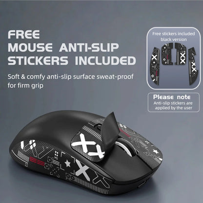 T-WOLF Tri-Mode Wireless RGB Gaming Mouse — 8,000 DPI