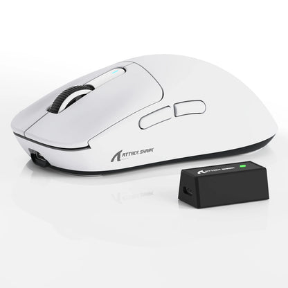 ATTACK SHARK X3 Tri-Mode Wireless Gaming Mouse — 26,000 DPI