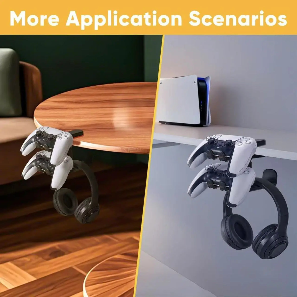3-in-1 Headset & Controller Desk Stand